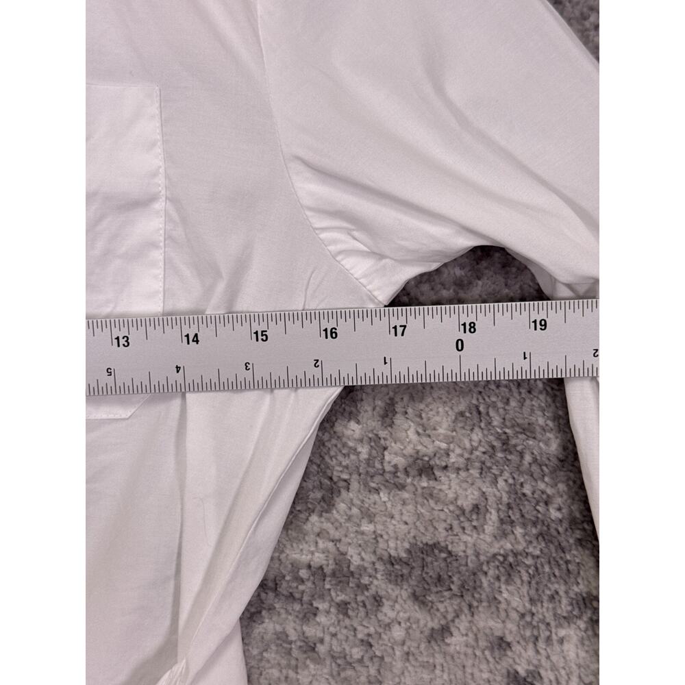 Timeless & Classy White Wrap Blouse - Picture 4 of 8
